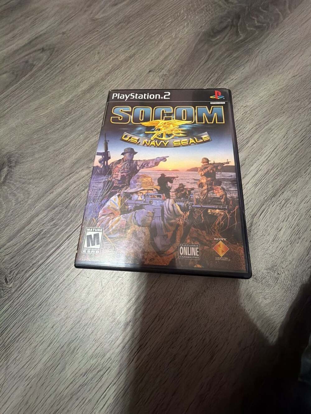 Sony SOCOM U.S. Navy SEALs PlayStation 2 PS2 Game CIB